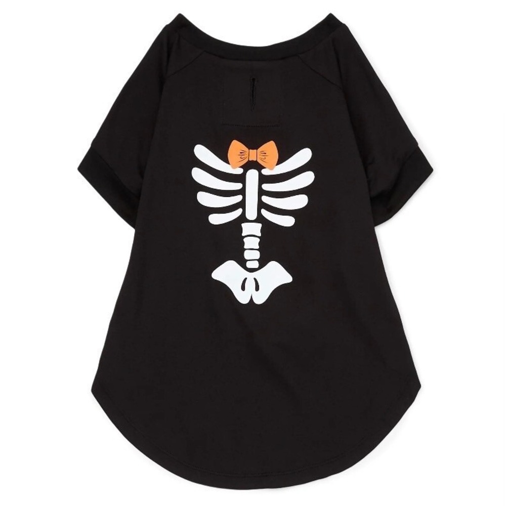Way to Celebrate Halloween Pet Skeleton Family Pajamas Large New with Tags Black